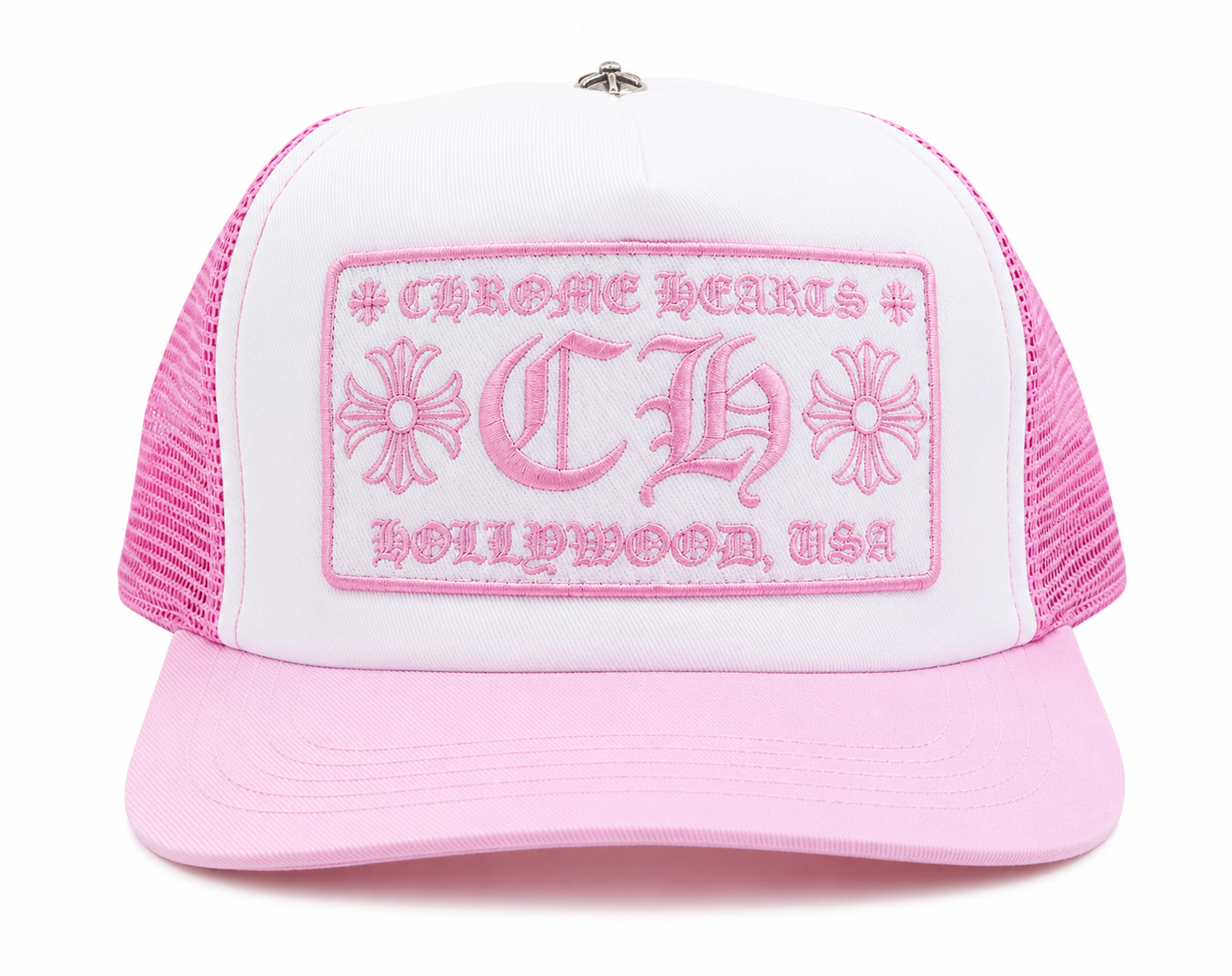 Chrome Hearts CH Hollywood Pink Trucker