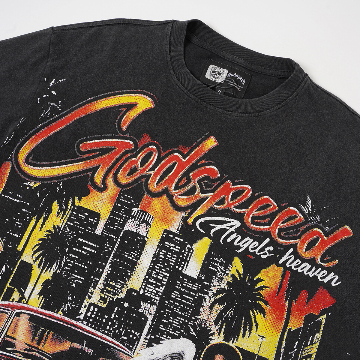 Godspeed Angels Heaven Tee — vista 3