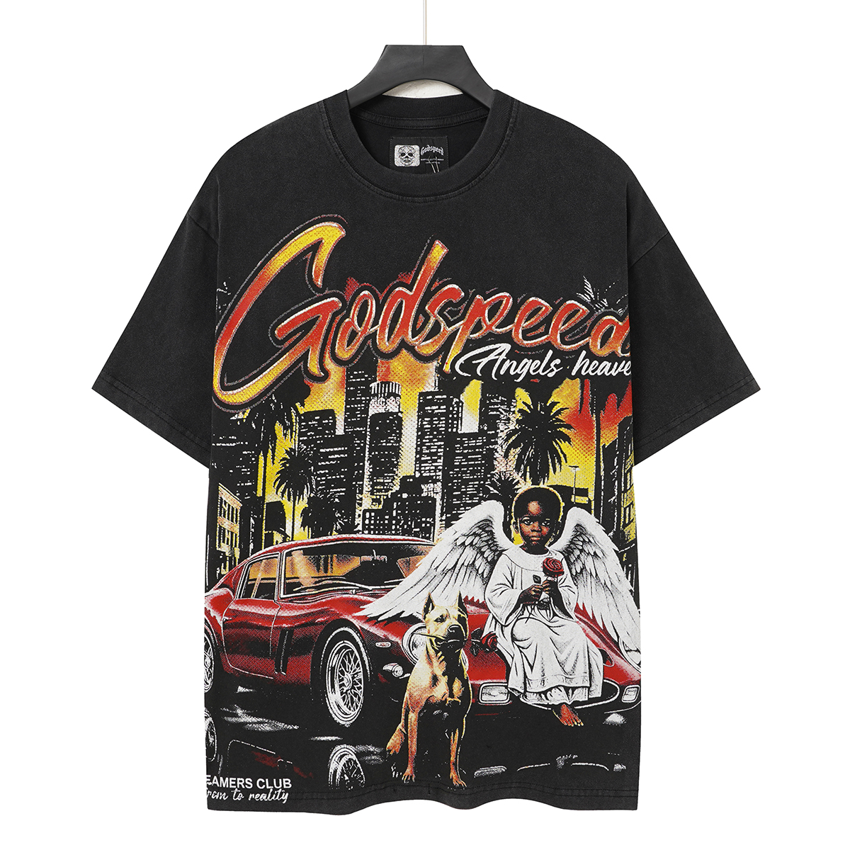 Godspeed Angels Heaven Tee — vista 1