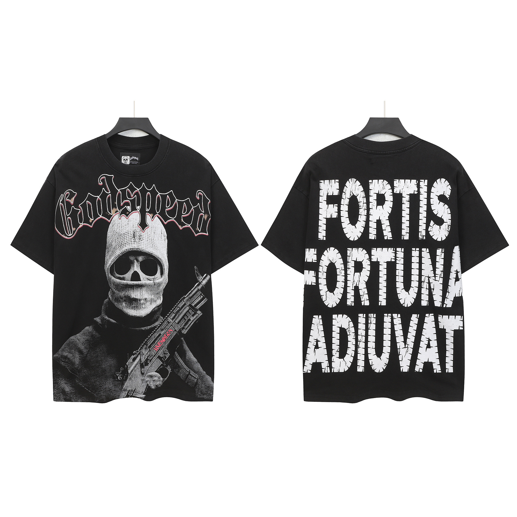 Godspeed Fortis Fortuna Adiuvat Tee