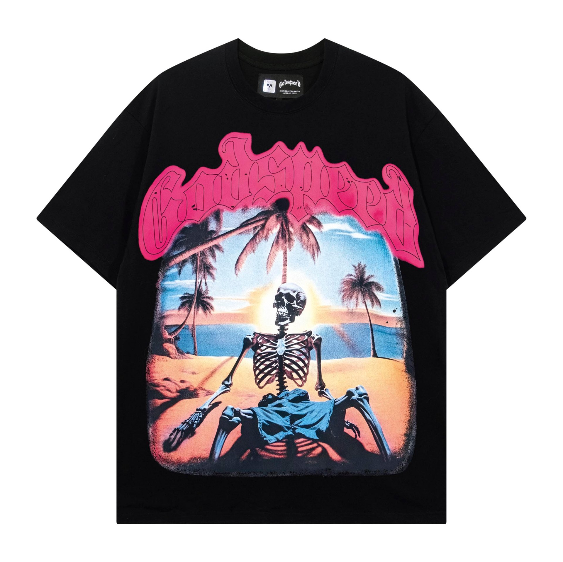 Godspeed Beach Skull Tee