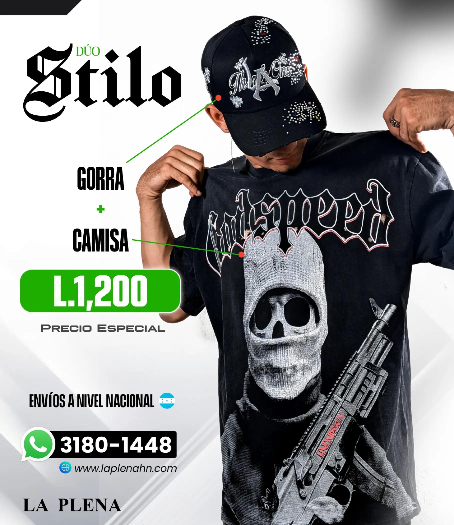 Estilo que habla por ti — camisa y gorra LA PLENA